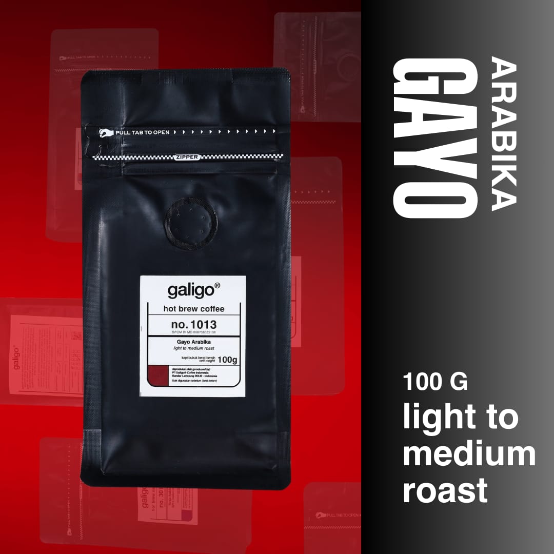 Kopi Bubuk Arabika Gayo Aceh Specialty/ Premium 100g (Galigo Coffee)