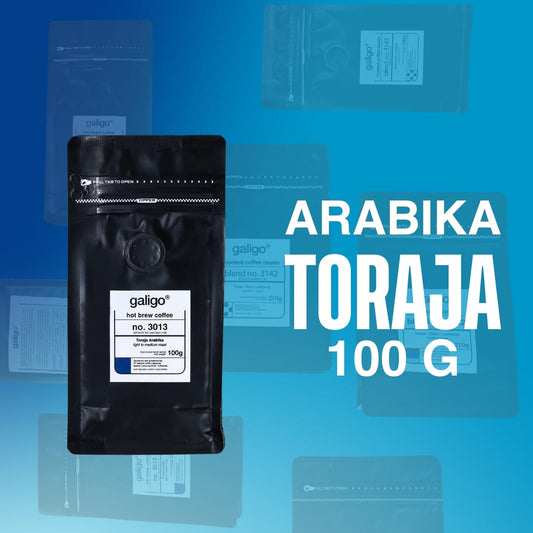 Kopi Bubuk Arabika Toraja Specialty/Premium 100g (Galigo Coffee)