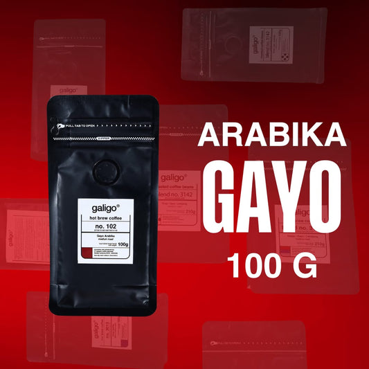 Kopi Bubuk Arabika Gayo Aceh Specialty/ Premium 100g (Galigo Coffee)