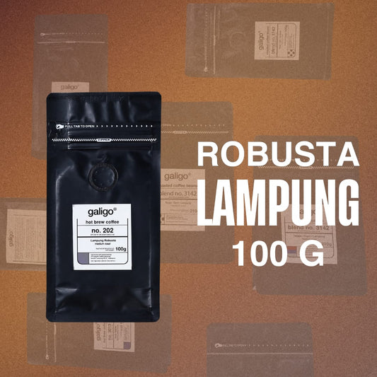 Kopi Bubuk Robusta Lampung Asli/ Premium 100g (Galigo Coffee)