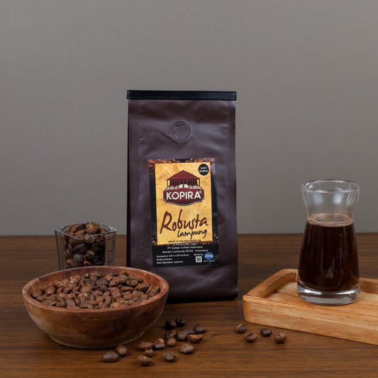 Kopi Bubuk Robusta Lampung 200g -Kopira -